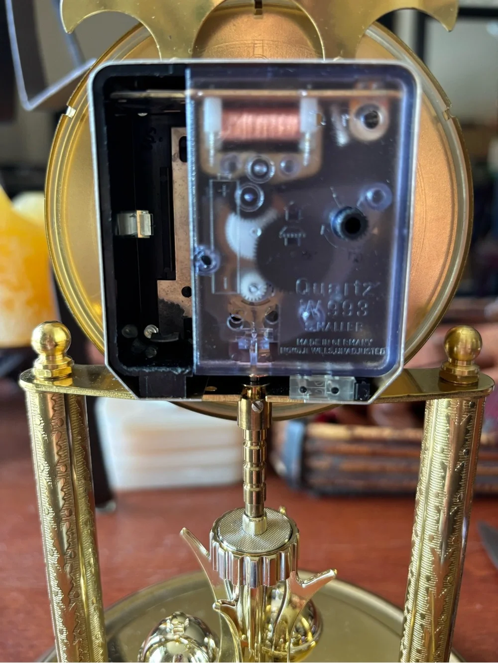 Vintage Junghans Anniversary Mantel Clock